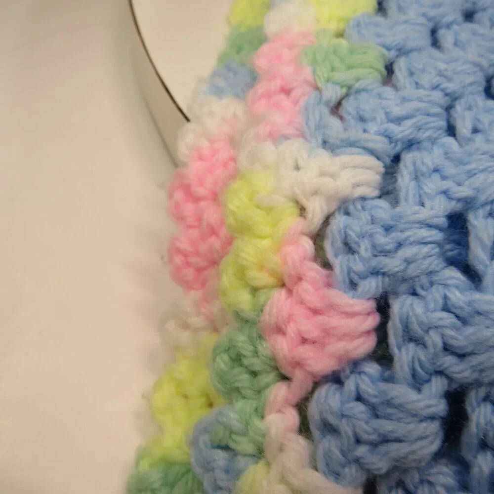Hand Crafted crochet baby